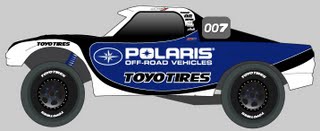 Robby Gordon - No. 007 TORC Chevy Silverado