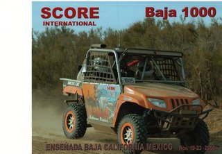 Arctic Cat Prowler 1000 wins the 2008 Baja 1000