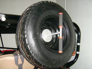 Billet Spare Tire Carrier from MachineTrix
