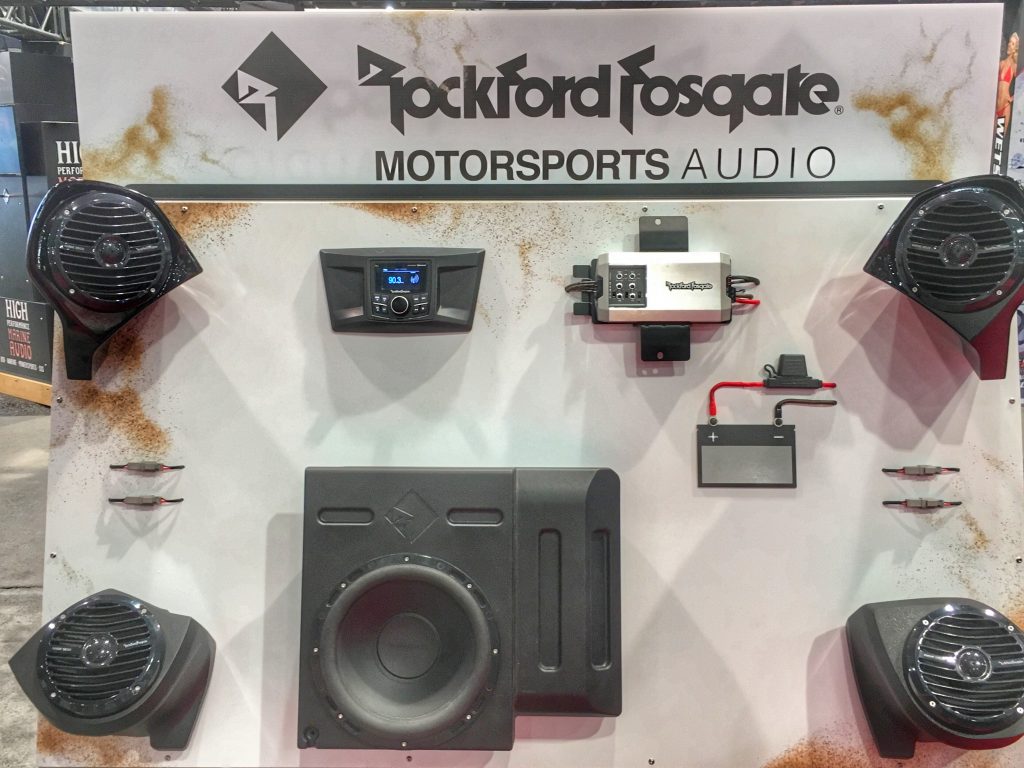 Rockford Fosgate Yamaha YXZ1000R Audio System