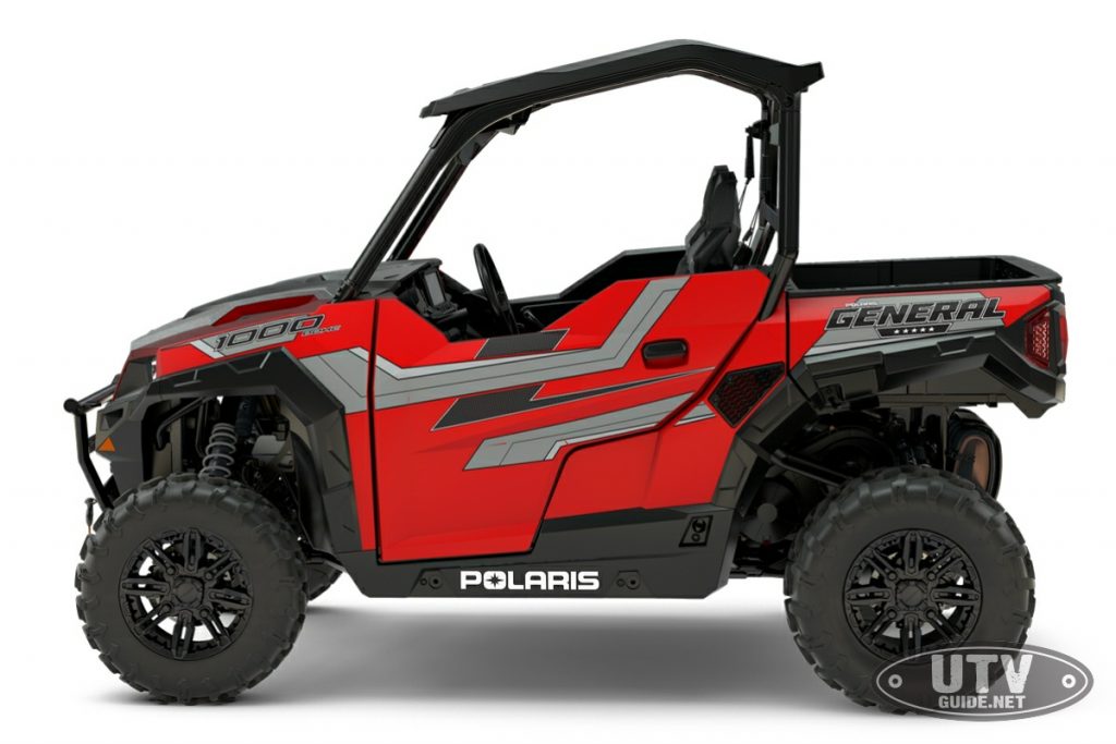 2018 Polaris GENERAL 1000 EPS RIDE COMMAND - Matte Sunset Red