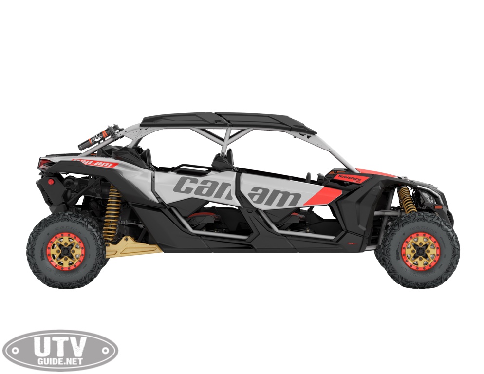 2019 Maverick X3 MAX X rs TURBO R Gold, Can-Am Red / Hyper Silver