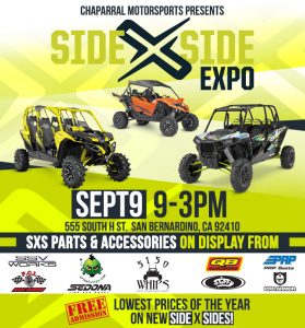 Chaparral Motorsports Side x Side expo