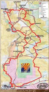 Arizona Peace Trail Map
