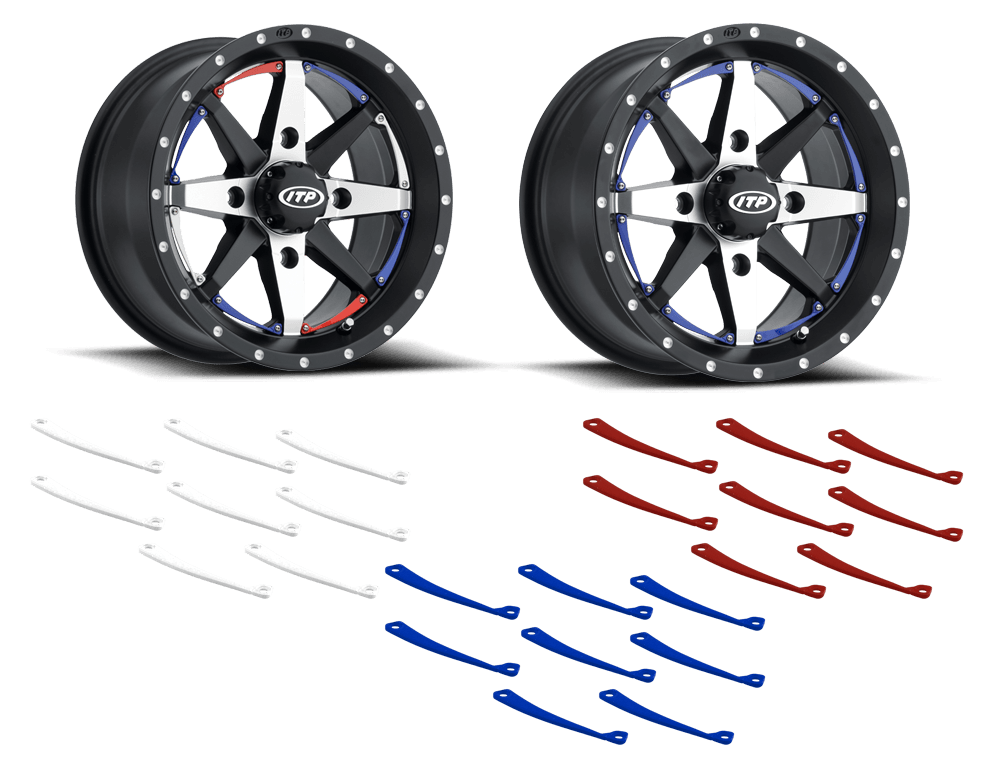 ITP Cyclone Wheel with colored inserts