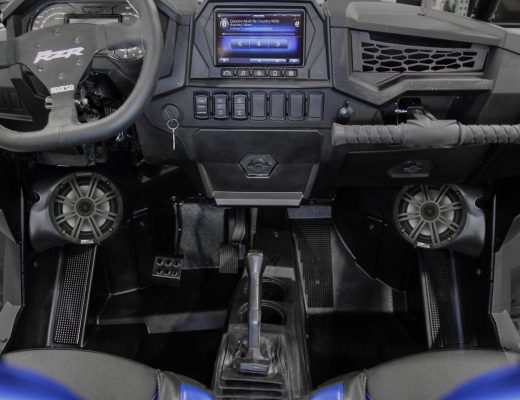 Plug-&-Play audio upgrade for the Polaris Ride Command system