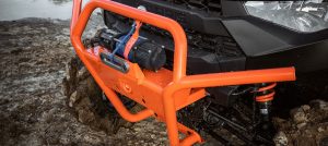 Heavy-Duty Pulling Power Be ready for anything with the heavy-duty capabilities of a factory-installed Polaris® Pro 4,500 LB HD winch.