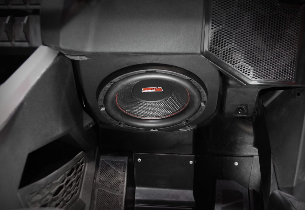 SSV Works Can-Am Commander and Maverick Under Dash Subwoofer Enclosure designed for 10 Speaker 