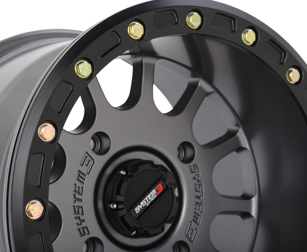 10-inch wide SB-5 Beadlock wheel from System 3 Off-Road